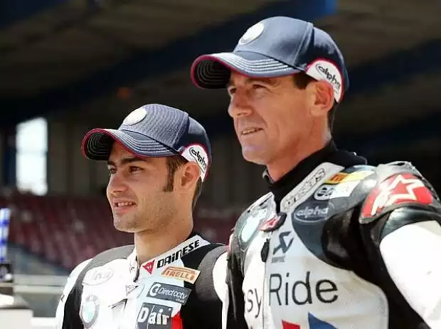 Leon Haslam, Troy Corser Titel-Bild zur News: Leon Haslam, Troy Corser