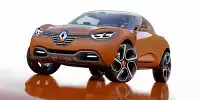 Bild zum Inhalt: Genf 2011: Renault Captur blickt Ausblick auf neue Designlinie