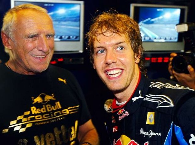 Titel-Bild zur News: Dietrich Mateschitz (Red Bull-Boss), Sebastian Vettel
