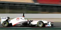 Bild zum Inhalt: Sauber: Perez beschließt den Test mit Setuparbeiten