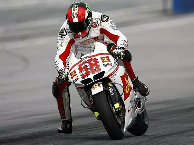 Marco Simoncelli Titel-Bild zur News: Marco Simoncelli