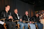 Das Siegerteam: Trevor Bayne, Len Wood, Eddie Wood und Crewchief Donnie Wingo