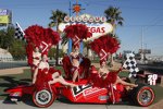 IndyCars in Las Vegas