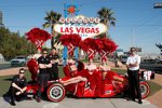 IndyCars in Las Vegas