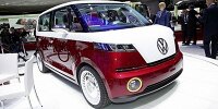 Bild zum Inhalt: Genf 2011: Volkswagen zeigt neuen Bulli als Elektroauto