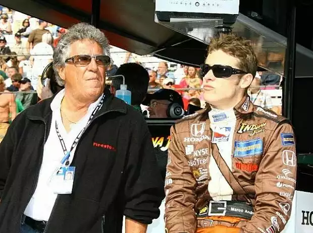 Mario und Marco Andretti Titel-Bild zur News: Mario und Marco Andretti