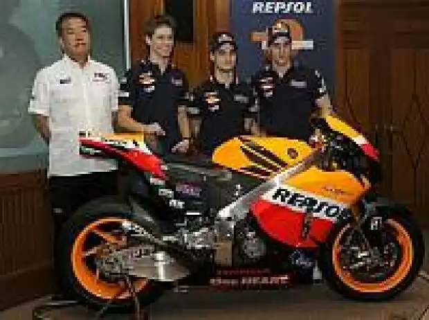 Casey Stoner, Daniel Pedrosa, Andrea Dovizioso Titel-Bild zur News: Casey Stoner, Daniel Pedrosa, Andrea Dovizioso