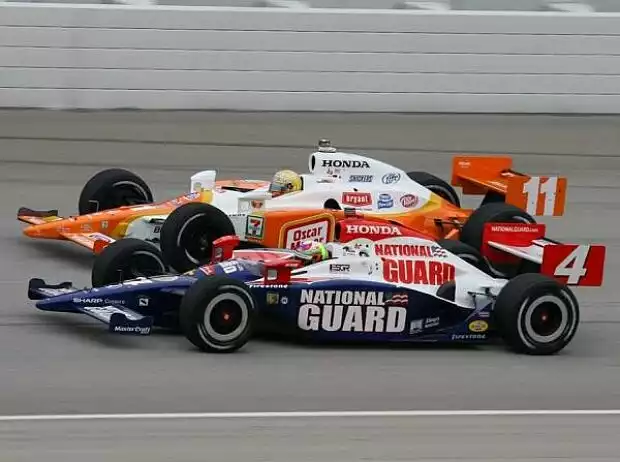 Tony Kanaan Dan Wheldon Titel-Bild zur News: Tony Kanaan Dan Wheldon