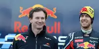 Sebastian Vettel, Christian Horner (Teamchef)