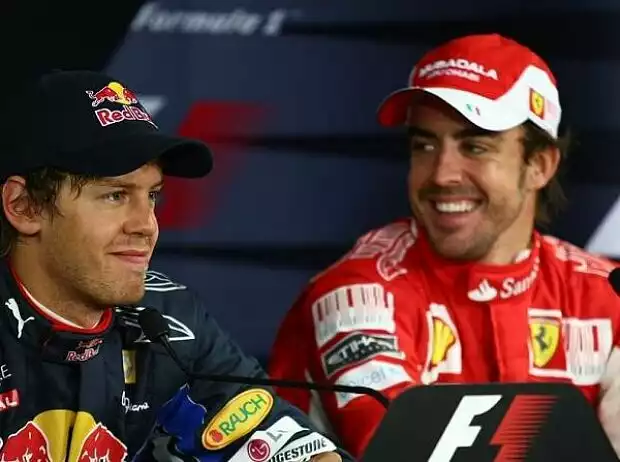 Sebastian Vettel, Fernando Alonso Titel-Bild zur News: Sebastian Vettel, Fernando Alonso