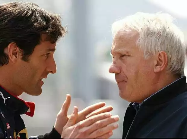 Charlie Whiting (Technischer Delegierte der FIA), Mark Webber Titel-Bild zur News: Charlie Whiting (Technischer Delegierte der FIA), Mark Webber
