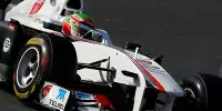 Bild zum Inhalt: Sauber: Perez fährt mit leichtem Auto an die Spitze