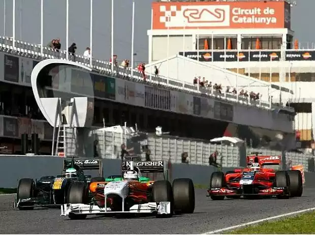 Jerome D'Ambrosio, Heikki Kovalainen, Adrian Sutil Titel-Bild zur News: Jerome D'Ambrosio, Heikki Kovalainen, Adrian Sutil