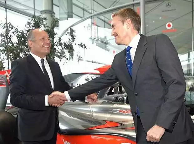 Ron Dennis und Martin Whitmarsh Titel-Bild zur News: Ron Dennis und Martin Whitmarsh