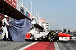 Narain Karthikeyan (HRT) und Vitantonio Liuzzi (HRT) 