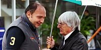 Bernie Ecclestone (Formel-1-Chef), Colin Kolles (Teamchef)