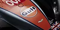 Bild zum Inhalt: Farbenspiel: Sieben Gulf-Autos in Le Mans