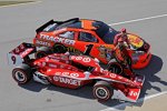 Jamie McMurray (EGR) und Scott Dixon (Ganassi) 