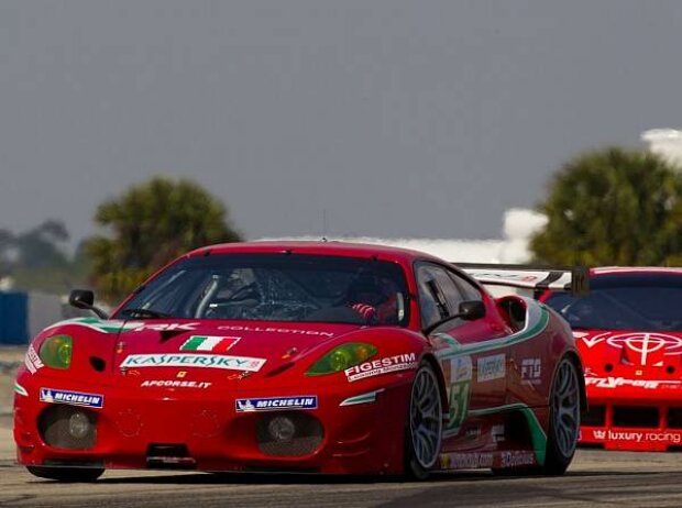 Pierre Kaffer, Gianmaria Bruni, Giancarlo Fisichella Pierre Kaffer, Gianmaria Bruni, Giancarlo Fisichella