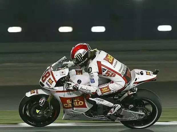 Marco Simoncelli Titel-Bild zur News: Marco Simoncelli