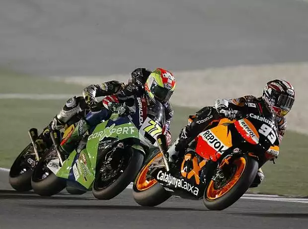 Marc Marquez, Dominique Aegerter Titel-Bild zur News: Marc Marquez, Dominique Aegerter