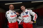 Gabriele Tarquini (Lukoil-Sunred) und Aleksei Dudukalo (Lukoil-Sunred)