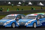 Yvan Muller (Chevrolet) und Robert Huff (Chevrolet) 