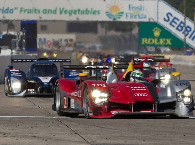 Allan McNish, Tom Kristensen, Rinaldo Capello Allan McNish, Tom Kristensen, Rinaldo Capello
