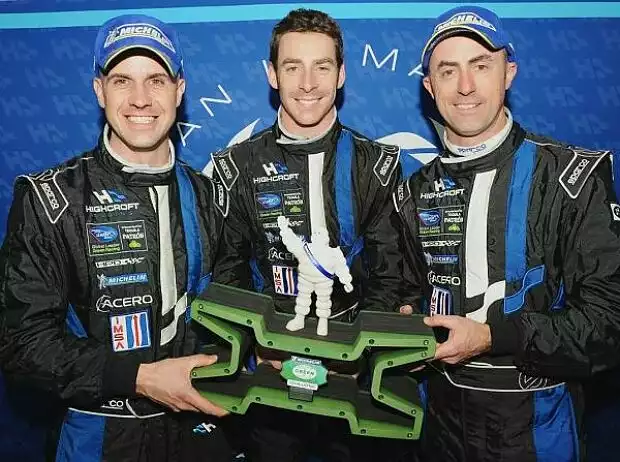 Simon Pagenaud, Marino Franchitti, David Brabham Titel-Bild zur News: Simon Pagenaud, Marino Franchitti, David Brabham