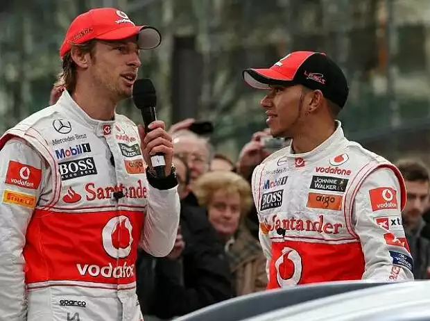 Lewis Hamilton, Jenson Button Titel-Bild zur News: Lewis Hamilton, Jenson Button