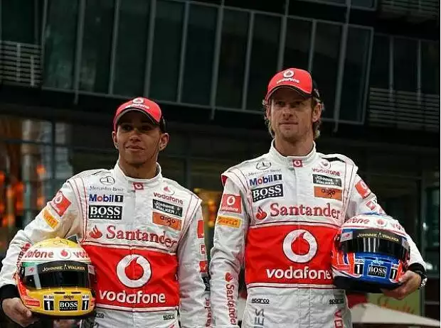 Jenson Button, Lewis Hamilton Titel-Bild zur News: Jenson Button, Lewis Hamilton