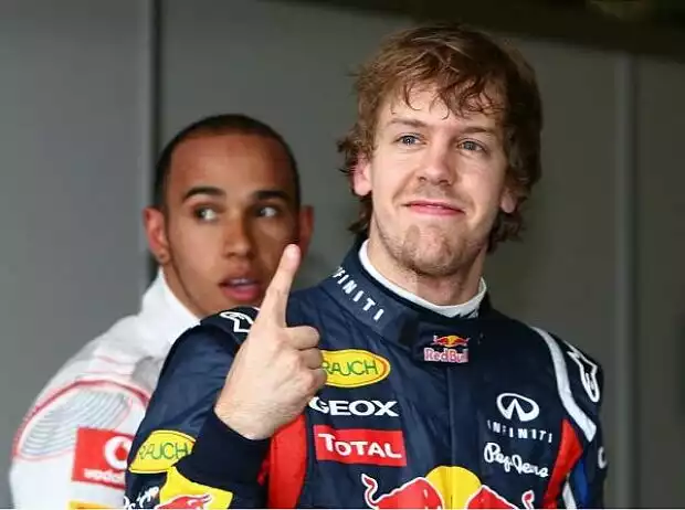 Lewis Hamilton und Sebastian Vettel Titel-Bild zur News: Lewis Hamilton und Sebastian Vettel