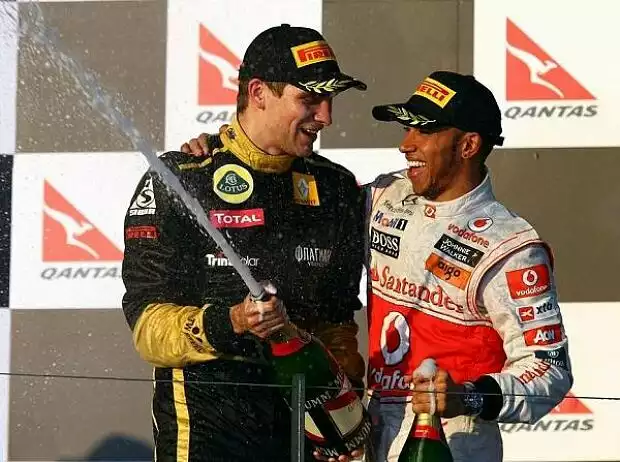 Witali Petrow, Lewis Hamilton Titel-Bild zur News: Witali Petrow, Lewis Hamilton