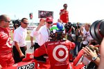 Jubel bei Chip Ganassi und Dario Franchitti