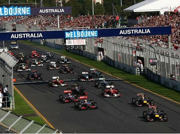 Start in Melbourne 2011