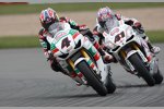 Jonathan Rea (Castrol-Honda), Noriyuki Haga (PATA)