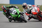 Tom Sykes (Kawasaki), Leon Camier (Aprilia)