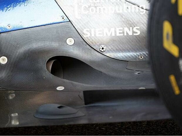 Auspuffsystem des Red Bull RB7 Auspuffsystem des Red Bull RB7