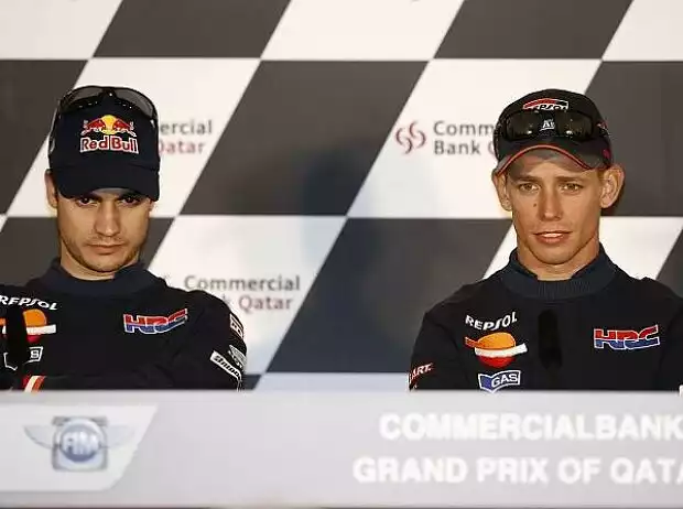 Titel-Bild zur News: Daniel Pedrosa, Casey Stoner