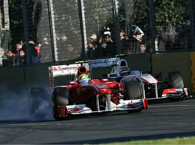 Felipe Massa vor Sergio Perez Titel-Bild zur News: Felipe Massa vor Sergio Perez