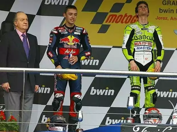 Titel-Bild zur News: Jonas Folger, Nicolas Terol, Juan Carlos