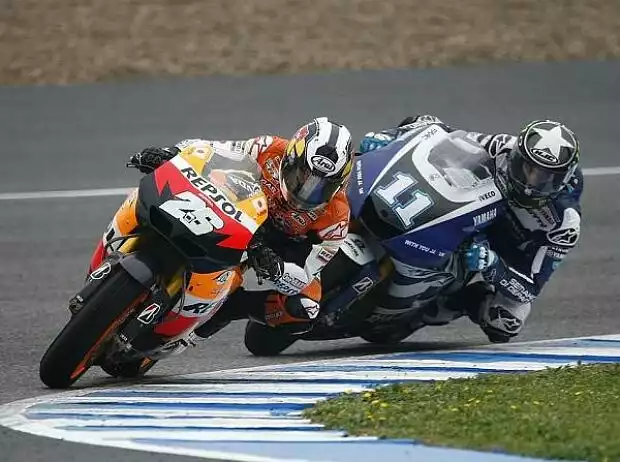 Daniel Pedrosa; Ben Spies Titel-Bild zur News: Daniel Pedrosa; Ben Spies