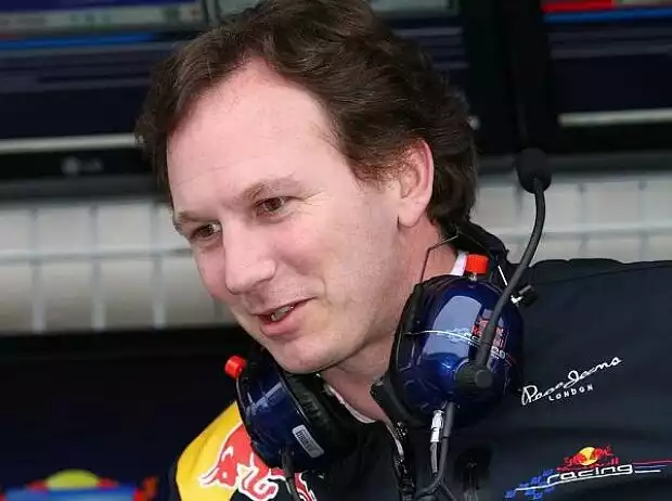 Mark Webber, Christian Horner (Teamchef) Titel-Bild zur News: Mark Webber, Christian Horner (Teamchef)