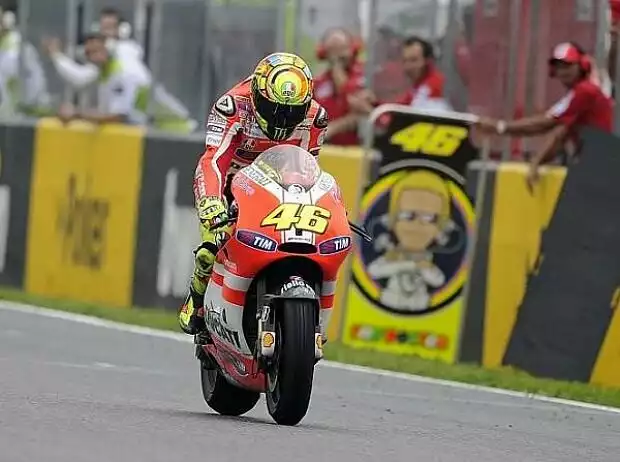 Valentino Rossi Titel-Bild zur News: Valentino Rossi
