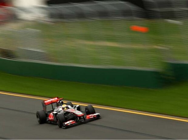 Titel-Bild zur News: Lewis Hamilton, Melbourne, Albert-Park-Circuit