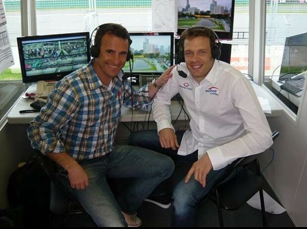 Ernst Hausleitner und Alexander Wurz Ernst Hausleitner und Alexander Wurz