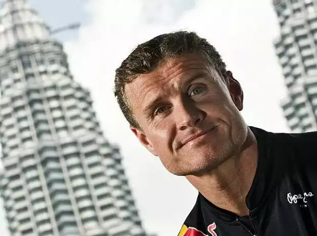 Titel-Bild zur News: David Coulthard vor den Twin-Towers