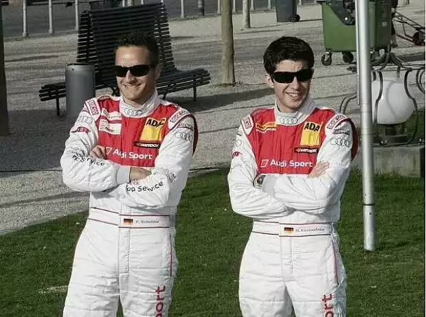 Timo Scheider, Mike Rockenfeller Titel-Bild zur News: Timo Scheider, Mike Rockenfeller