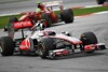 Bild zum Inhalt: McLaren-Mercedes: Button effektiv - Hamilton im Pech
