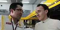 Eric Boullier und Robert Kubica